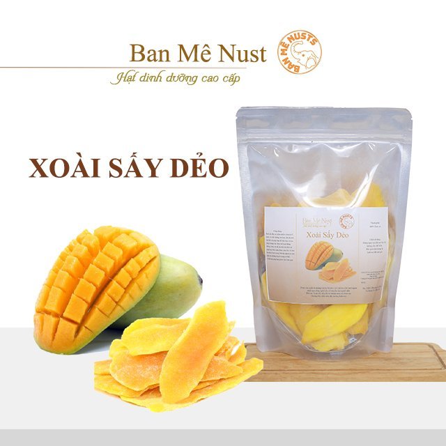 Xoài sấy dẻo loại ngon- Đặc sản Đăk Lăk 500g