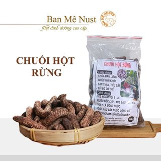 1Kg Chuối Hột Rừng, Chuối Rừng nguyên quả phơi khô, ngâm rượu, chuối hạt rừng