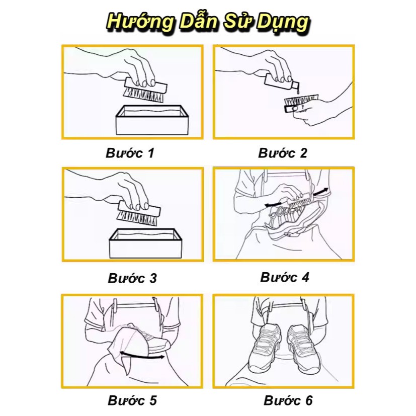 Bộ Vệ Sinh Giày Cleaner Kit SupBro - Home and Garden
