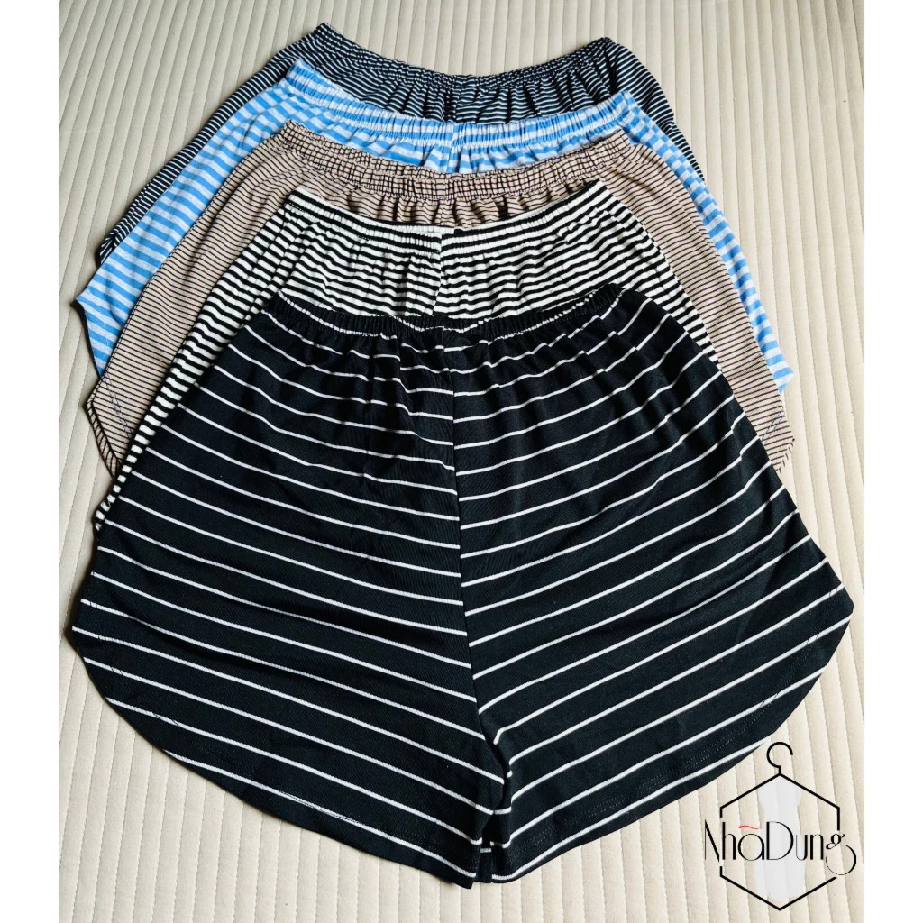 Quần đùi nữ mặc nhà quần đùi ngủ nữ thun co giãn siêu sexy siêu mát dưới 75kg