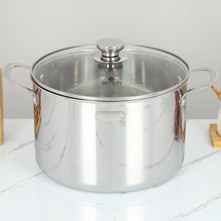 Nồi luộc gà 3 lớp đáy liền thân inox 304 Elmich Trimax Classic 2410OL 28cm - Sử dụng mọi loại bếp