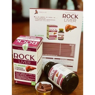 ROCK LIVER-Bổ gan,bảo vệ chức năng gan-Nhuận gan,lợi mật- Hộp 60v-Ezpharmacy
