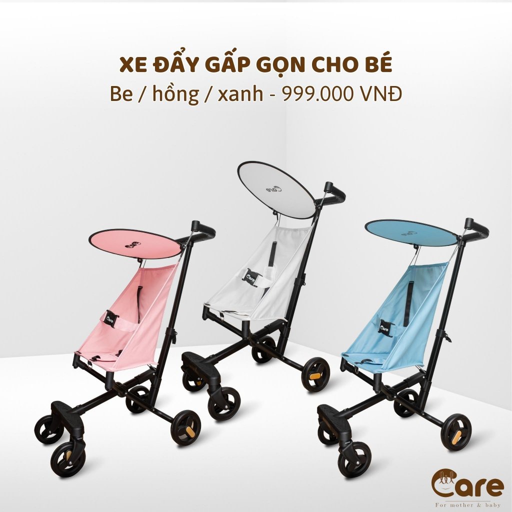 [BẢO HÀNH 1 NĂM] Xe đẩy gấp gọn siêu nhẹ 3.8kg, hợp kim nhôm cao cấp siêu bền bỉ LiLcare