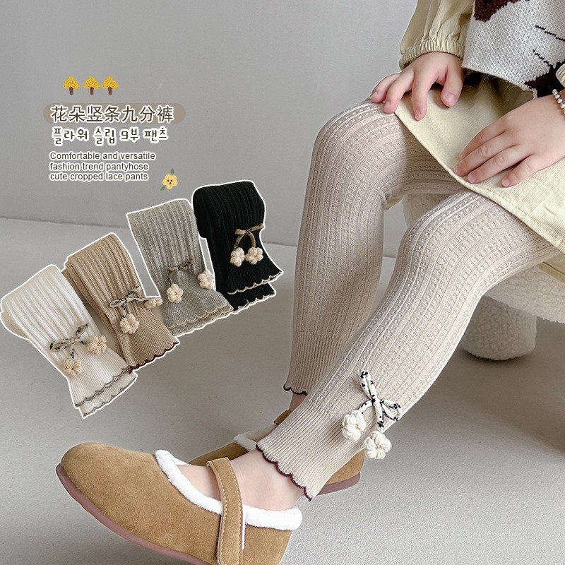 Quần Tất Hoa Ren DÁNG ÔM MD1594 Cho Bé Gái - Jumping Beans Official Store