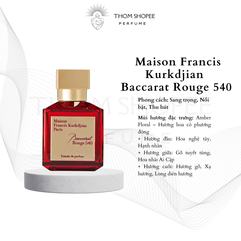 Chính hãng Nước hoa nữ chiết maison đỏ 10ml hàng chuẩn nước hoa nữ đẳng cấp lôi cuốn thơm house - C4 | BigBuy360 - bigbuy360.vn