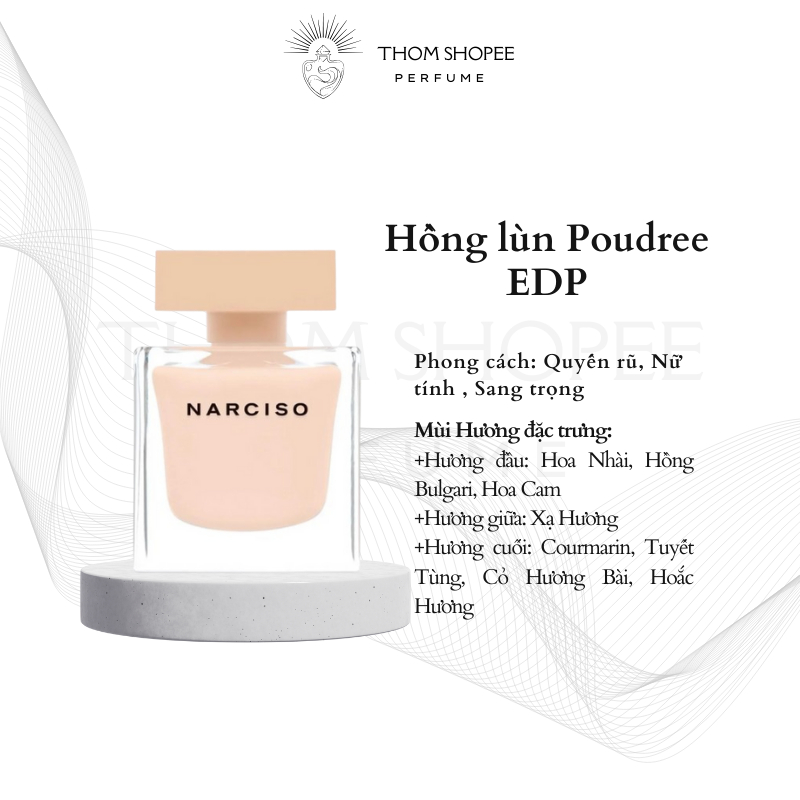 Chính hãng Nước hoa nữ chiết narciso cam 10ml giá sập sàn nước hoa nữ kiêu kì ngây thơ thơm house - C8
