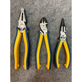 Bộ 3 kềm cắt , kềm bằng, kềm nhọn King Blue