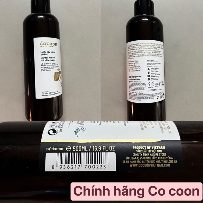 Black Friday Sale!!! Mua 1 Tặng 1 Nước tẩy trang bí đao 500ml