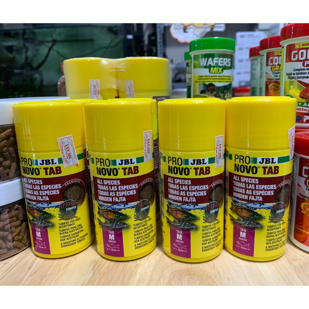 JBL NovoTab Pro - Thức ăn viên dán.