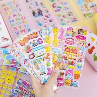 COMBO 10 tờ 5 tờ sticker trang trí động vật cute