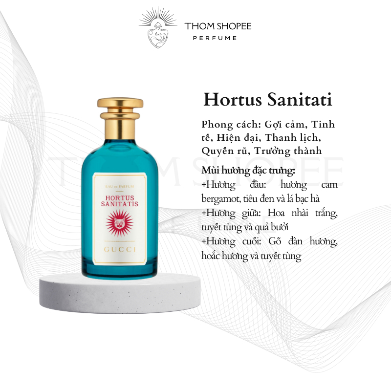 Chính hãng Nước hoa nữ chiết Hor.tus San.ita 10ml sale sốc nước hoa nữ quyến rũ Thơm house - C51