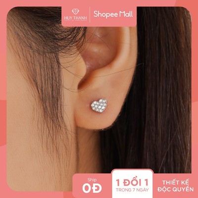 Bông Tai Nữ Vàng Tây BT161B Huy Thanh Jewelry