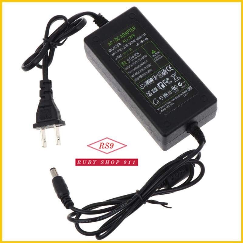 Đổi nguồn 12V 2A 5A - Adapter 12V chân to - Nguồn 12v vỏ nhựa các loại - Hàng mới – Chính hãng