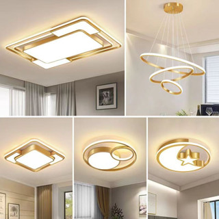 đèn trần Đèn LED Trần Phòng Ngủ Bắc Âu Đèn Thả Bàn Ăn Giản Đèn ốp trần Trang Trí Phòng Khách Hiện Đại