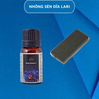 Chai Phục hồi nhựa nhám Plastic Remover 10ml chuyên dùng cho nhựa đen nhựa nhám bạc màu,giúp lấy lại màu nhựa - NSD LARI