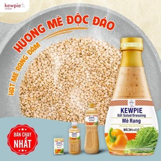 XỐT SALAD DRESSING MÈ RANG KEWPIE 210ml MỚI