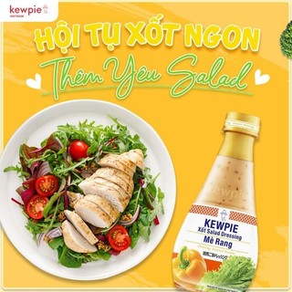 XỐT SALAD DRESSING MÈ RANG KEWPIE 210ml MỚI