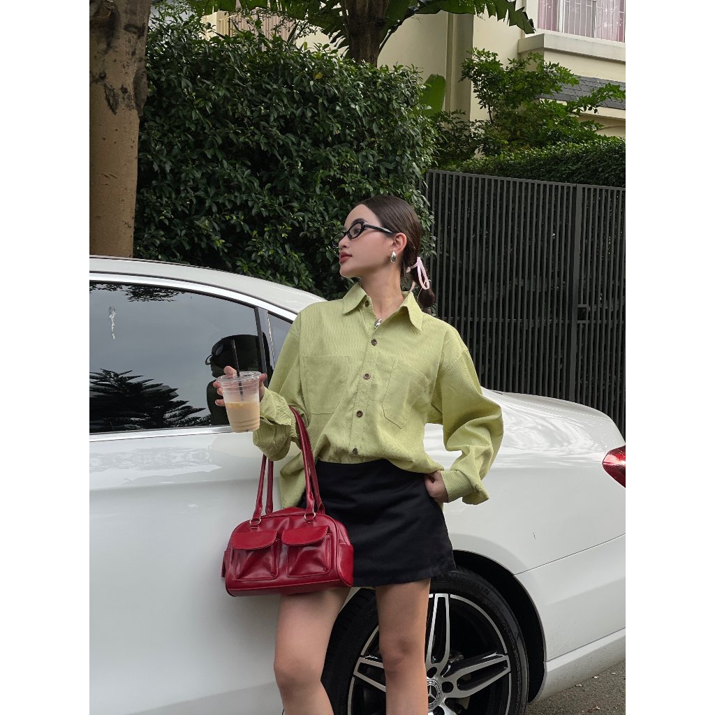 Áo sơ mi nam  dáng oversized vải không nhăn mặc công sở, đi chơi | Jager Shirt | Secodee