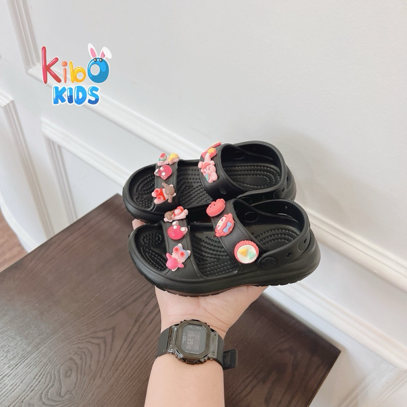 Sandal đi mưa cho bé - Dép quai ngang siêu nhẹ êm chân cho bé SA23123