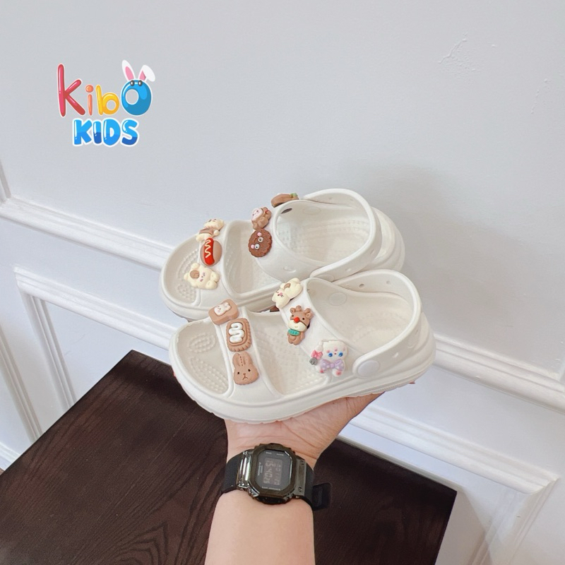 Sandal đi mưa cho bé - Dép quai ngang siêu nhẹ êm chân cho bé SA23123