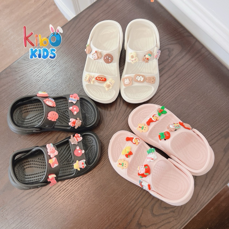 Sandal đi mưa cho bé - Dép quai ngang siêu nhẹ êm chân cho bé SA23123