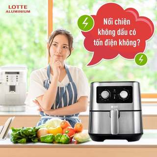 (Bảo Hành 1 Năm )Nồi Chiên Không dầu Lotte phiên bản cao cấp sale sale,Nồi Chiên Lotte LTS-AF5SM, (Chính Hãng)