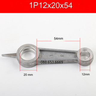Tay dên máy nén khí 20x12x54mm / tay biên máy hơi / tay zên máy nén khí