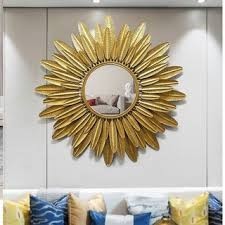 [ HÀNG NHẬP KHẨU ] Gương Trang Trí Nghệ Thuật Decor nhà cửa-phong thuỷ-Gương Treo Tường Đẹp,Giá Rẻ-KT 90CM