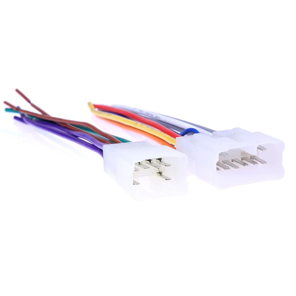 Bộ 2 dây cáp nối âm thanh các thiết bị radio CD cho xe hơi Toyota, ô tô