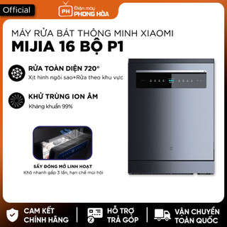 Máy rửa bát thông minh Xiaomi Mijia P1 -16 bộ- 3 tầng rửa độc lập