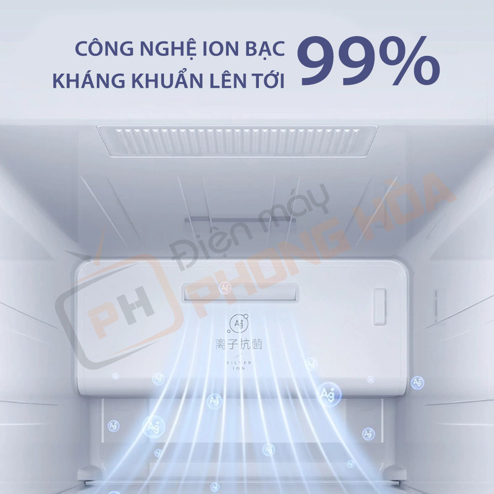 Tủ lạnh kính pha lê Xiaomi Mijia 502L