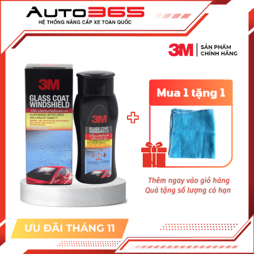 Chai chống bám nước trên kính xe, chống bám nước 3M chính hãng-  - Auto365