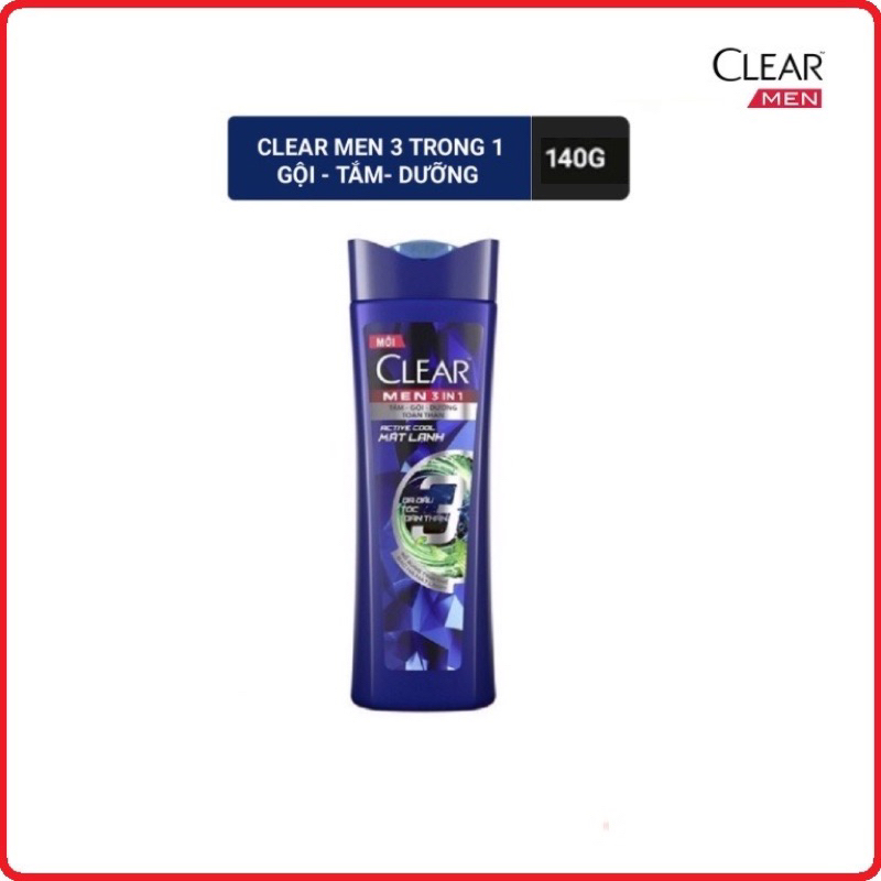 Dầu Gội Clear Men Cool Sport Bạc Hà thái lan 450ml 😘 FREESHIP 😘 sạch gàu, giảm tóc gãy rụng