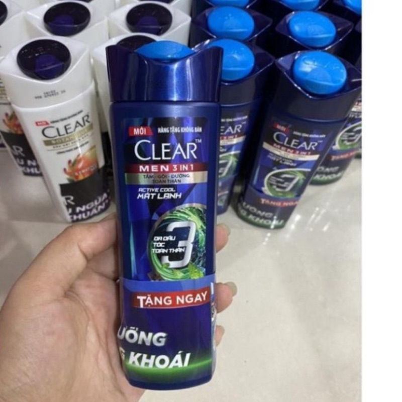 Dầu Gội Clear Men Cool Sport Bạc Hà thái lan 450ml 😘 FREESHIP 😘 sạch gàu, giảm tóc gãy rụng