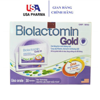 Cốm Biolactomin Hỗ trợ tiêu hóa trẻ biếng ăn kém hấp thụ - Hộp 30 gói x 3g