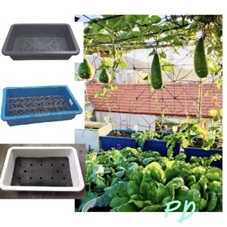 Chậu nhựa trồng rau hoa cây cảnh (kt 47.5cmx34x15.5cm hàng công ty dày đẹp