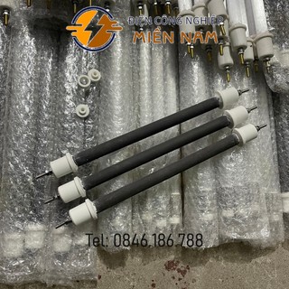 Điện trở bóng sấy sứ đen điện áp 220Vdùng để sấy khô, sấy hoa quả, sấy công nghiệp