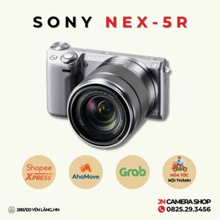 Máy ảnh Sony nex 5R kèm lens 16-50 tích hợp wifi