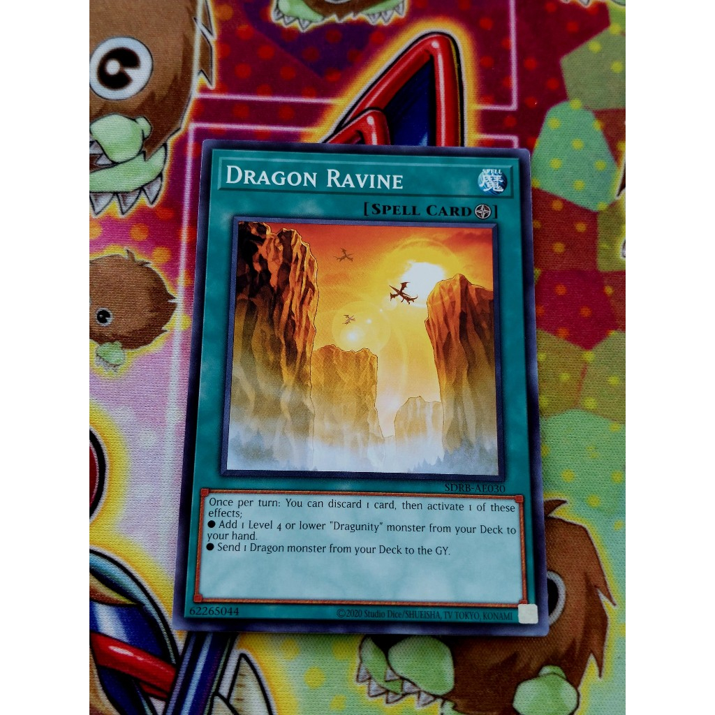 Thẻ Bài Yugioh Spell  "Dragon Ravine"