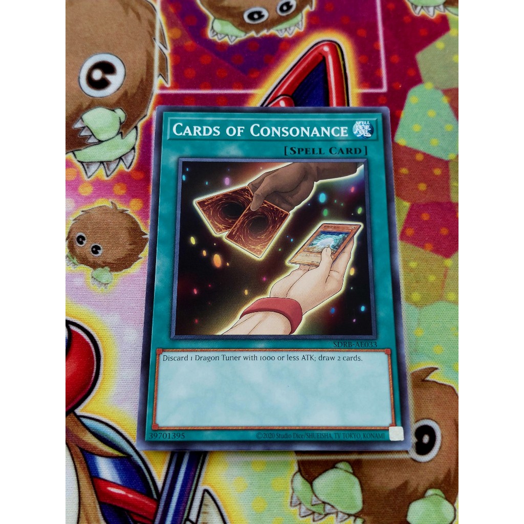 Thẻ Bài Yugioh Spell Cards of Consonance SDRB-AE033