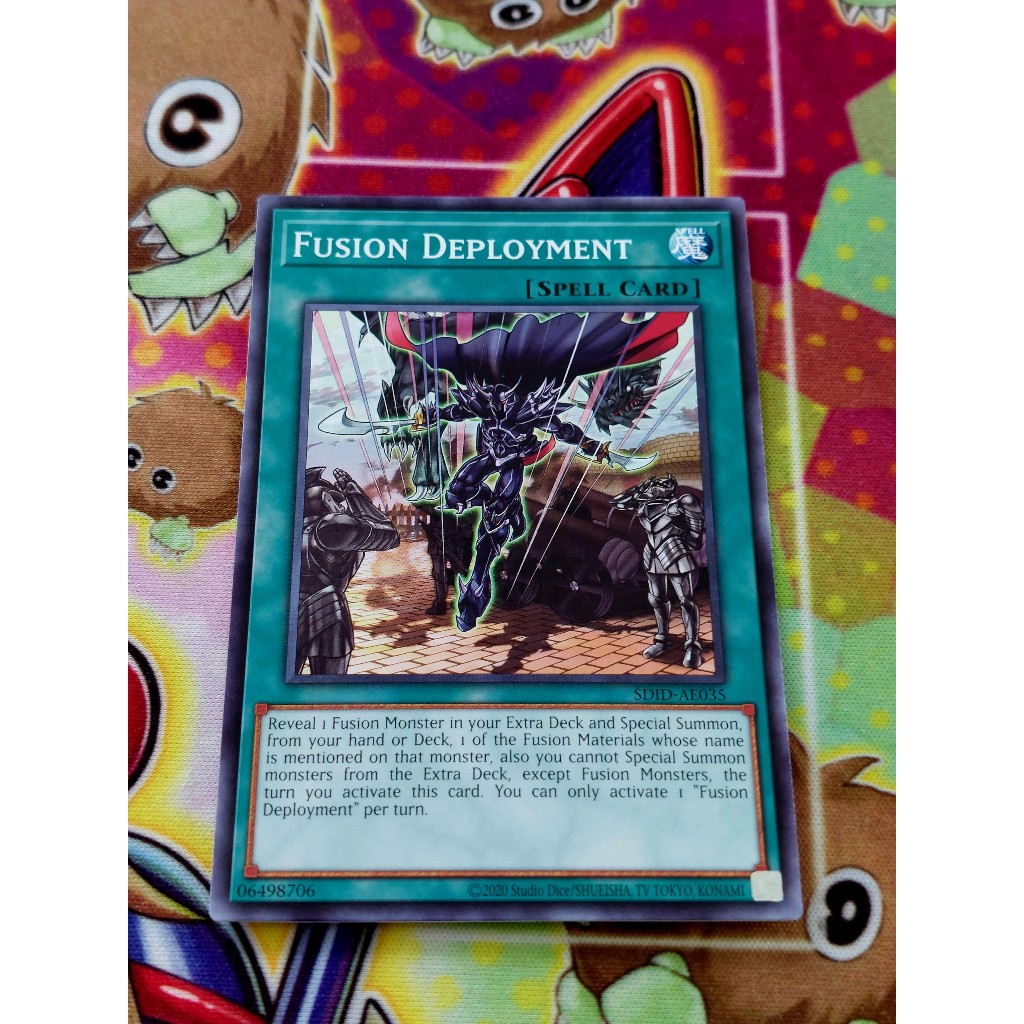 Thẻ Bài Yugioh Spell "Fusion Deployment"