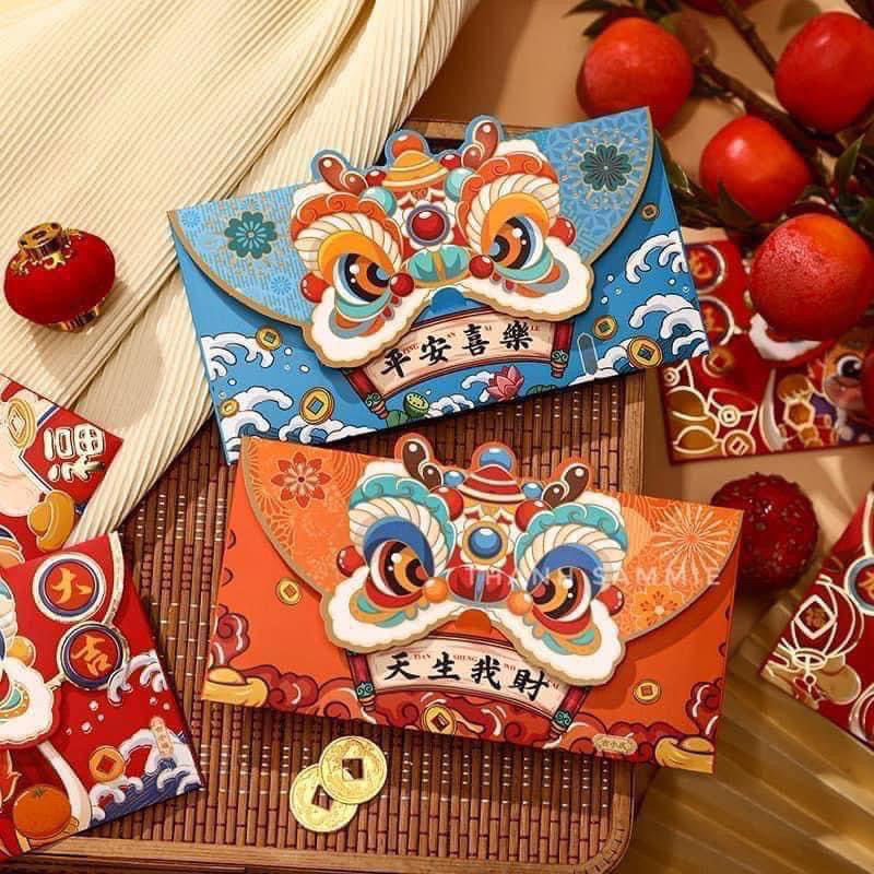 Lì xì rồng vàng may mắn