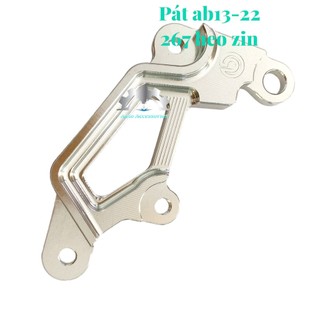 👉 Pát Trước xe AB đời từ 2013 đến đời 2022, gắn heo ZIN, đĩa 260/267mm, gia công CNC đường nét sắc xảo. GIÁ TẠI XƯỞNG