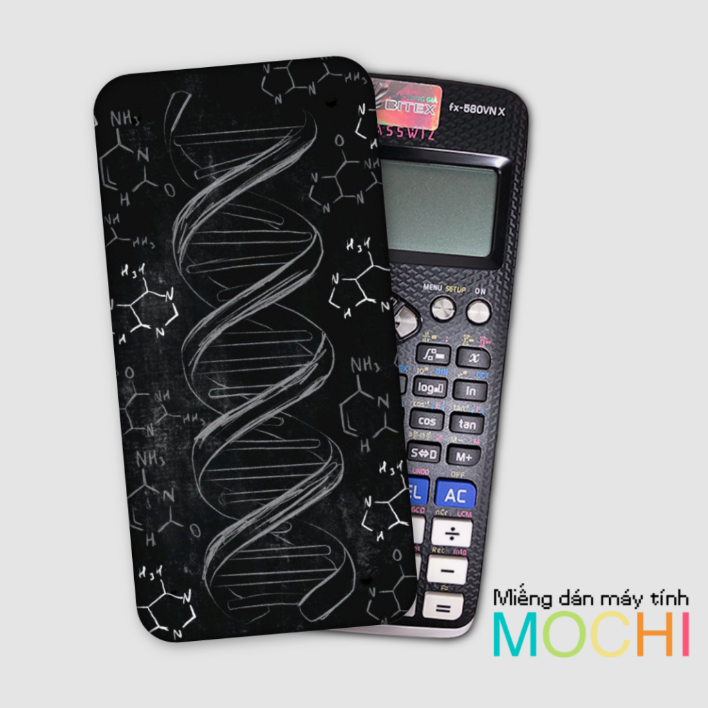 Miếng decal dán cái loại máy tính (casio fx-570 / fx-570 ii / fx-580 / fx-880, vinacal....)