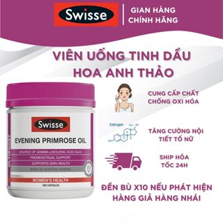 Tinh dầu hoa anh thảo điều hòa nội tiết tố nữ Swisse Ultiboost Evening