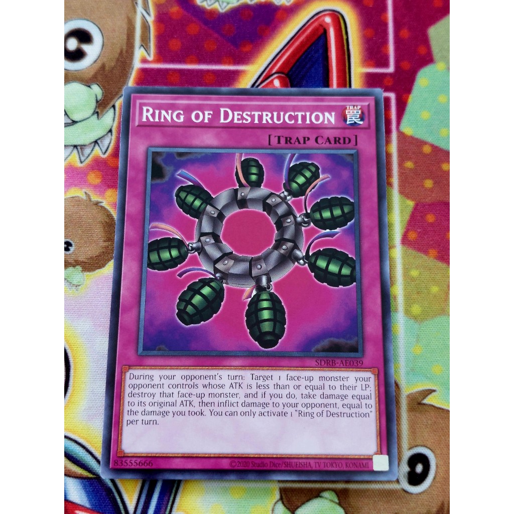 Thẻ Bài Yugioh Trap "Ring of Destruction"