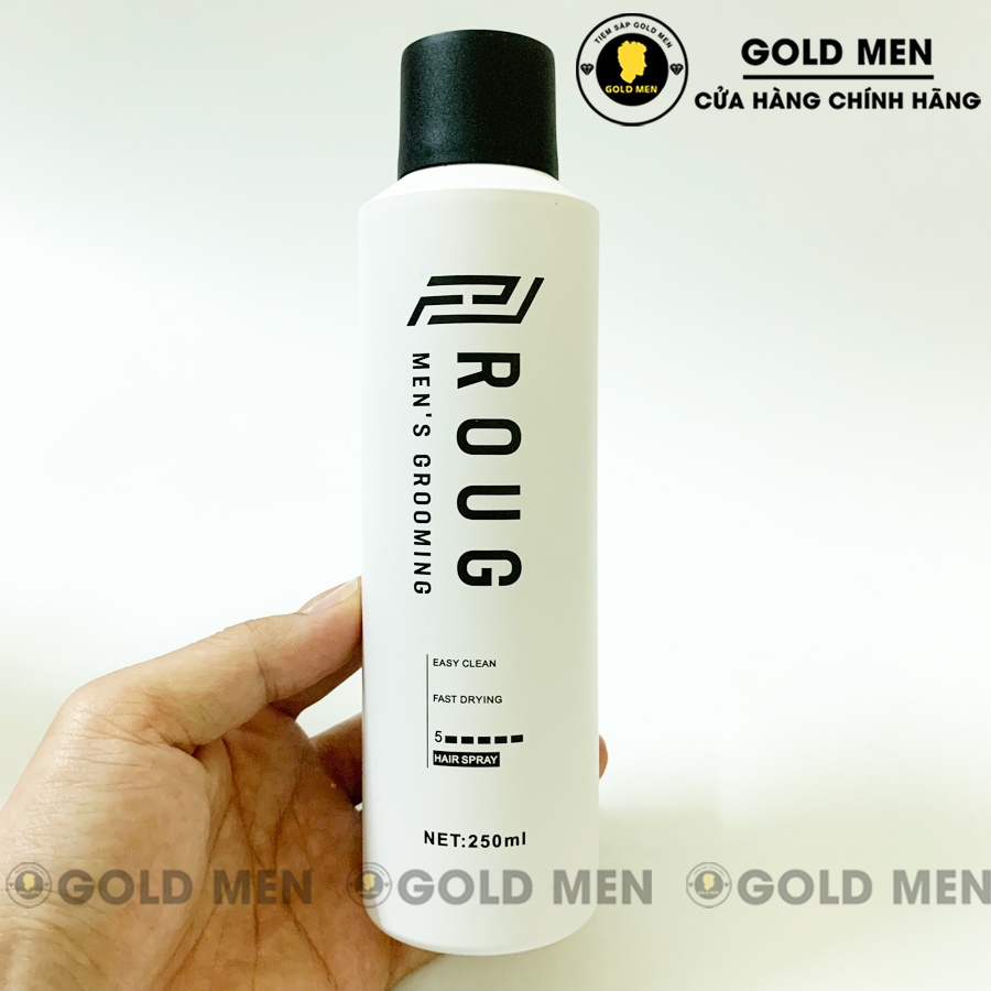 Gôm xịt tóc Roug Hair Spray 250ml Cho Nam Nữ