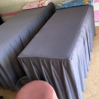 Ga giường spa 75x185cm đủ màu sắc, ga trải giường spa chất liệu vải thun mềm mịn giá rẻ