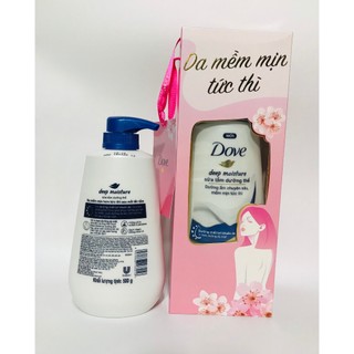 Sữa tắm dưỡng thể Dove 530gr