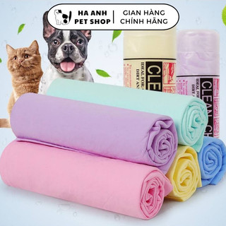 Khăn tắm Clean Cham siêu thấm cho chó mèo